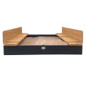 AXI Piaskownica XXL Ella 150 x 150 antracyt