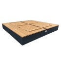 AXI Piaskownica XXL Ella 150 x 150 antracyt
