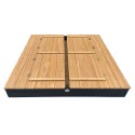 AXI Piaskownica XXL Ella 150 x 150 antracyt