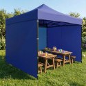 Dach poszycie 3x3 m do namiotu pawilonu ogrodowego 420D PVC niebieski MultiGarden