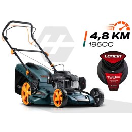 Kosiarka spalinowa z napędem 51 cm 70 l Loncin 196cc + olej Humberg HM-601