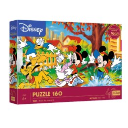 Puzzle - 160 - Zabawa w kałużach - Disney - Myszka Miki - Trefl 40055