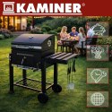 Grill ogrodowy z pokrywą 116x70x110cm Kaminer