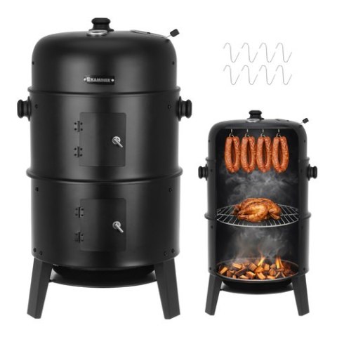 Grill ogrodowy z pokrywą 44x80x42cm Kaminer