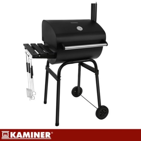 Grill ogrodowy z pokrywą 82x51x117cm Kaminer