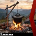 Kociołek żeliwny emaliowany 10l Kaminer