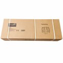Trampolina Ogrodowa LEAN Z Siatką Wewnętrzną Czarno-Zielona 252CM 8FT