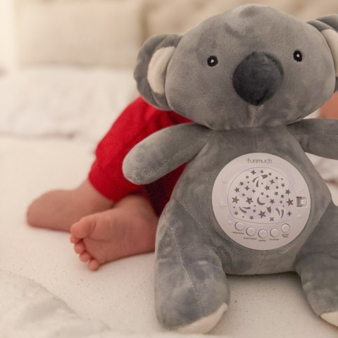 BABY Przytulanka Miś Polarny z Projektorem Uspokajacz 15 Melodii
