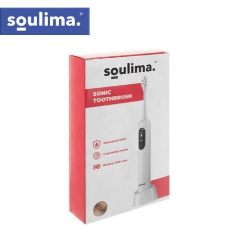 Szczoteczka soniczna do zębów biała Soulima 26850