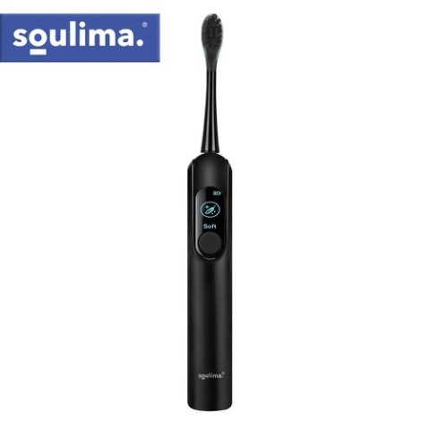 Szczoteczka soniczna do zębów czarna Soulima 26851