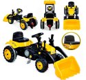 koparka Traktor Na Pedały Farme  Łyżka Spychacz 2-5 lat