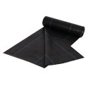 Agrowłóknina czarna agrotkanina UV 90g mata antychwastowa 1,1x50m kołki MulltiGarden