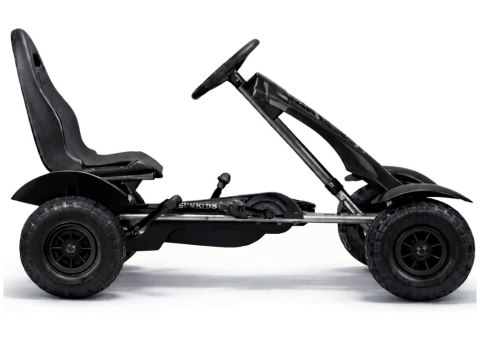 Sportowy Gokart Na Pedały F618 Pomowane Koła Obciążenie 50kg Niebieski