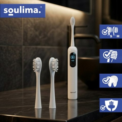Końcówka do szczoteczki biała 2szt. Soulima 26929