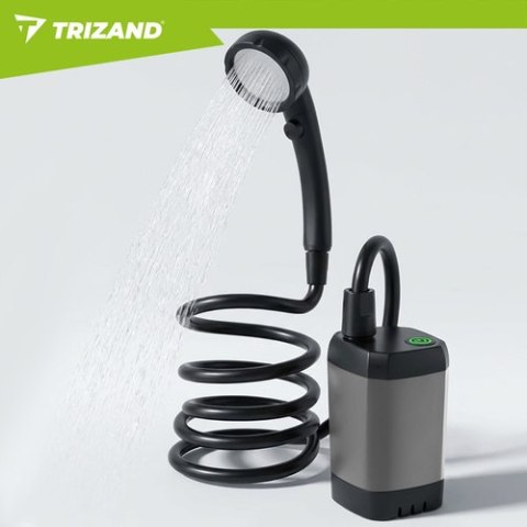 Prysznic turystyczny na akumulator 6000mAh Trizand