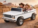 Auto na akumulator Dwu Osobowy Klasyczny Ford Bronco Autko Pickup PA0338