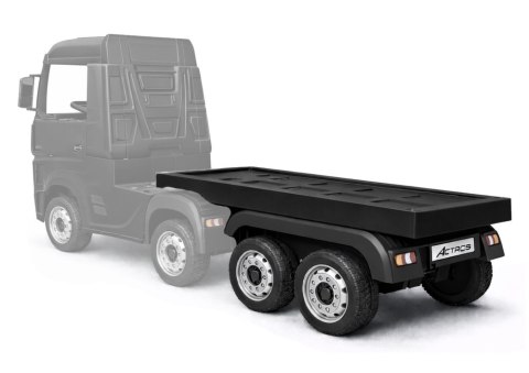 Naczepa do pojazdu HL358 Mercedes Actros czarna