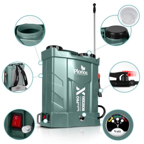 Opryskiwacz akumulatorowy Plonos PL-602