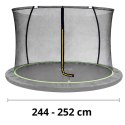 Siatka Wewnętrzna do Trampoliny Sport Max 8ft Różowa