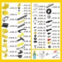 WOOPIE Zestaw Konstrukcyjny Pojazdy Budowlane STEAM 6w1 223 el.