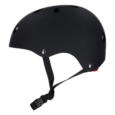 Kask rowerowy dla dziecka Trike Fix dziecięcy  LED M 55-58cm czarny