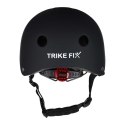 Kask rowerowy dla dziecka Trike Fix dziecięcy  LED M 55-58cm czarny