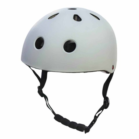 Kask rowerowy dla dziecka Trike Fix dziecięcy  LED M 55-58cm szary ciemny