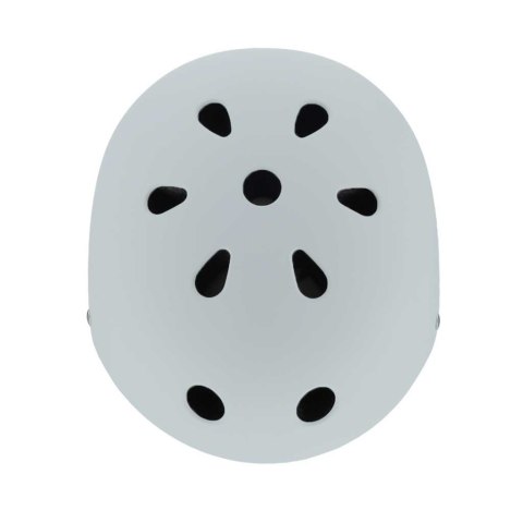 Kask rowerowy dla dziecka Trike Fix dziecięcy  LED M 55-58cm szary ciemny