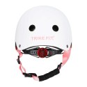 Kask rowerowy dla dziecka Trike Fix dziecięcy  LED S 48-54cm biały