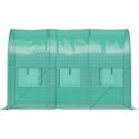 Szklarnia tunel ogrodowy foliowy 3x2x2 m 6 m² metalowy stelaż folia UV