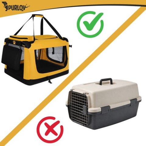 max  25kg Transporter- torba dla psa/kota 44x60x42cm Purlov