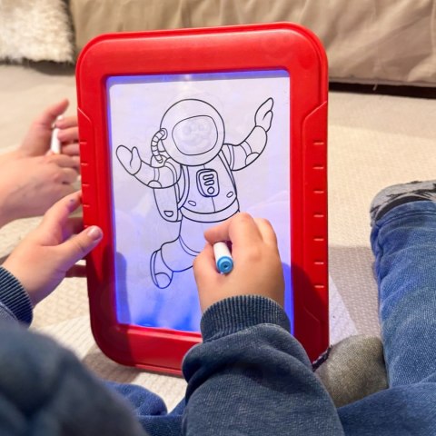 WOOPIE Magiczny Tablet Do Rysowania Neonowe Kolory