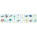 Basen ogrodowy stelażowy 549 x 274 x 122 cm 17w1 Bestway 56710