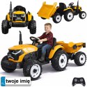 TRAKTOR na akumulator z przyczepą i ruchomym kiperem PA0347