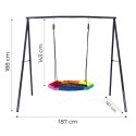 Huśtawka ogrodowa dla dzieci bocianie gniazdo 100 cm stalowy stelaż ECOTOYS