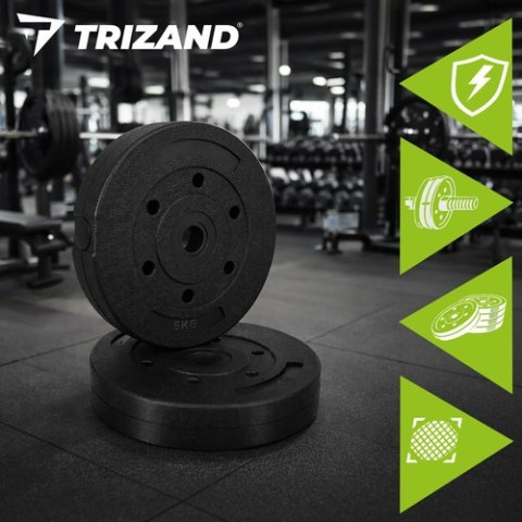 Obciążenie 5kg - zestaw 4szt. Trizand