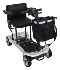 Skuter Elektryczny Czterokołowy dla Seniorów EasyGo Szary