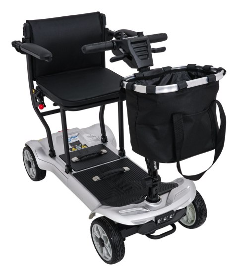 Skuter Elektryczny Czterokołowy dla Seniorów EasyGo Szary