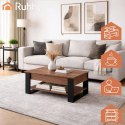 stół  schowek Stolik kawowy 92x51x45cm Ruhhy