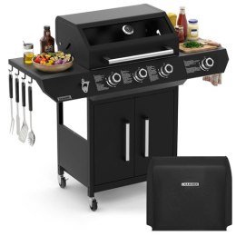 Grill gazowy 3+1 13.5kW Varen Black 4.0 Kaminer