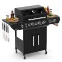 Grill gazowy 3+1 13.5kW Varen Black 4.0 Kaminer