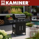 Grill gazowy 3+1 13.5kW Varen Black 4.0 Kaminer