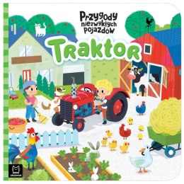 Traktor Przygody niezwykłych pojazdów KS0820 Książka Książeczka