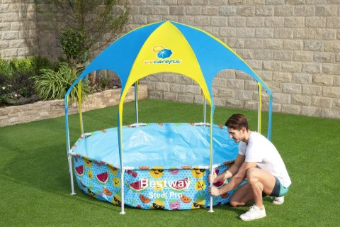 Basen Ogrodowy Stelażowy Dla Dzieci 244 cm x 51 cm Bestway 56432