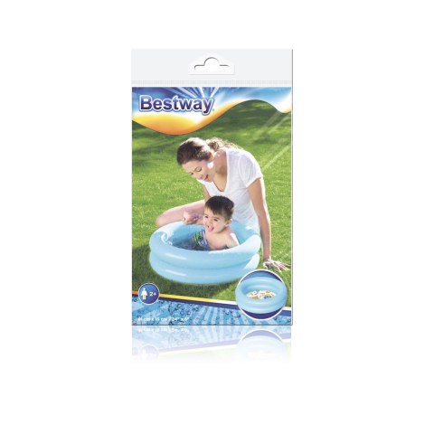 Dmuchany Basenik Niebieski 61 cm x 15 cm Bestway 51061