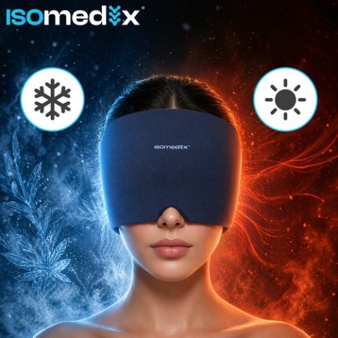 Czapka żelowa chłodząco-rozgrzewająca Isomedix