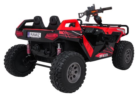 Pojazd Buggy PROSPECTOR 4x4 STRONG Czerwony