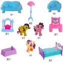 WOOPIE Domek dla Lalek Kucyków PONY FANTASY VILLA 120 el.