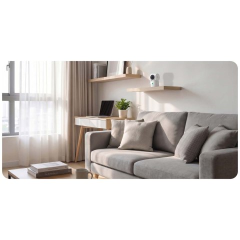 Kamera IP obrotowa 3MP niania elektroniczna Berdsen BD-942 biała