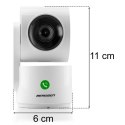 Kamera IP obrotowa 3MP niania elektroniczna Berdsen BD-942 biała